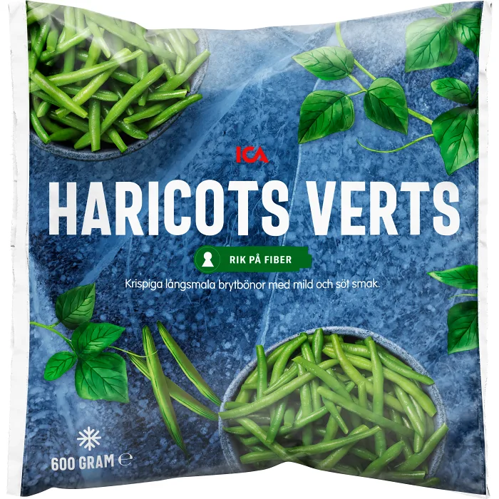 Haricots verts Fryst 600g ICA