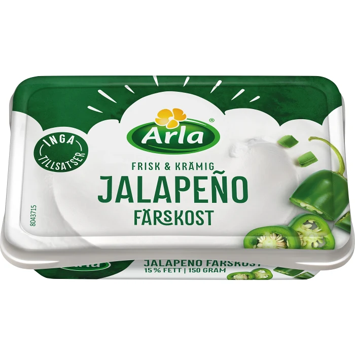 Färskost Jalapeño 150g Arla