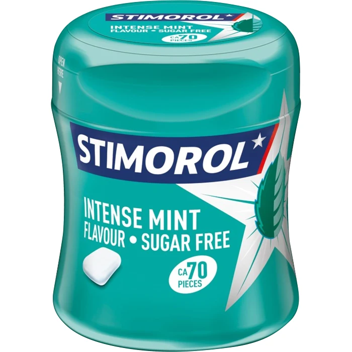 Tuggummi sockerfri Intence Mint 101.5g Stimorol