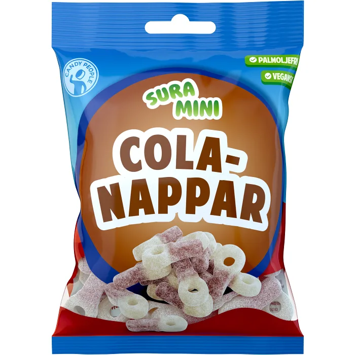 Godispåse Colanappar Sura Mini 70g Candypeople