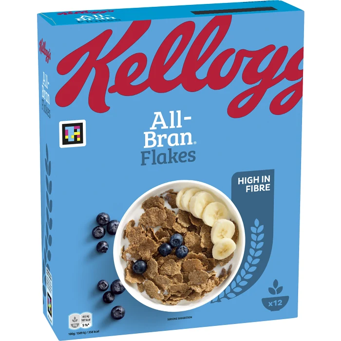 All Bran Flakes Original 375g Kelloggs