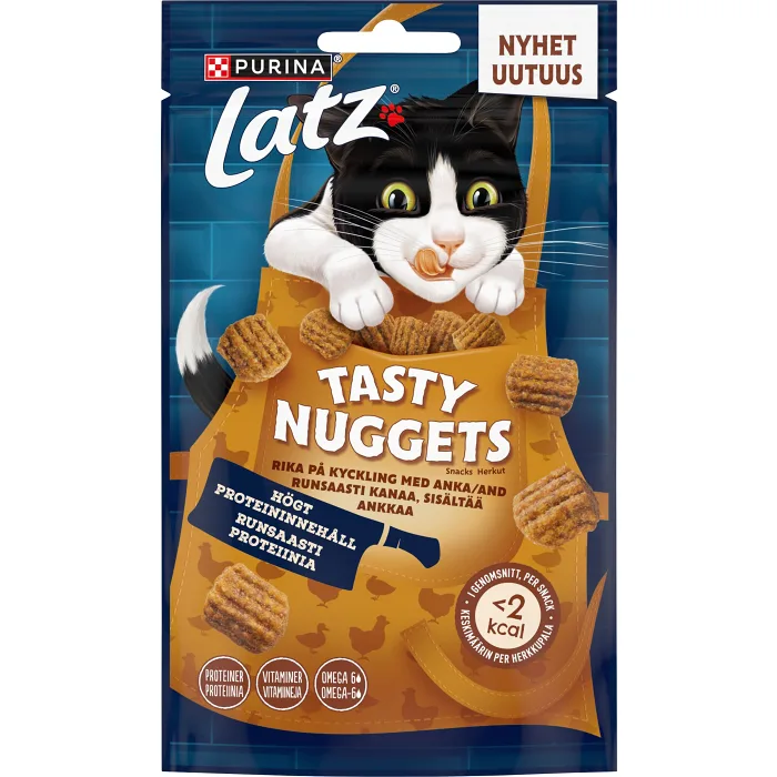 Tasty Nuggets Kyckl&Anka 50 Gram Latz