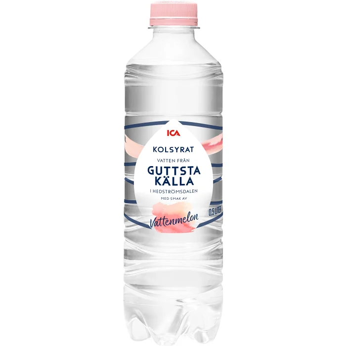 Kolsyrat vatten Vattenmelon 50cl ICA