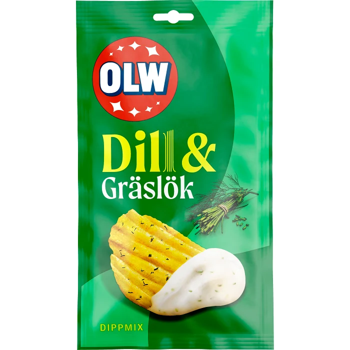 Dippmix Dill & gräslök 24g OLW