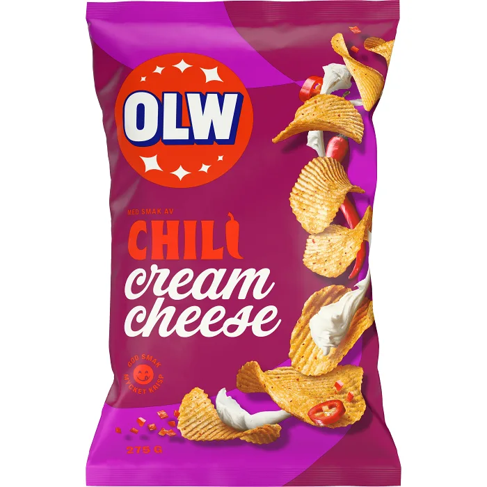 Chips Chili cream cheese 275g Olw