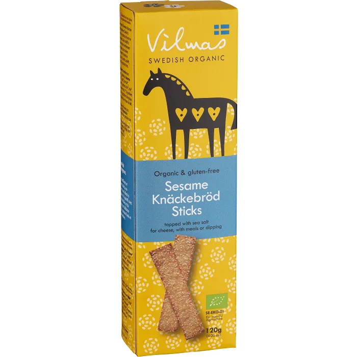 Sesam knäckesticks Ekologisk 120g Vilmas