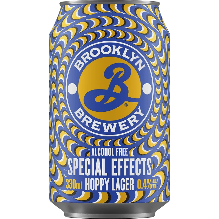 Öl Alkoholfri Special Effects Lager 0.4% 33cl Brooklyn