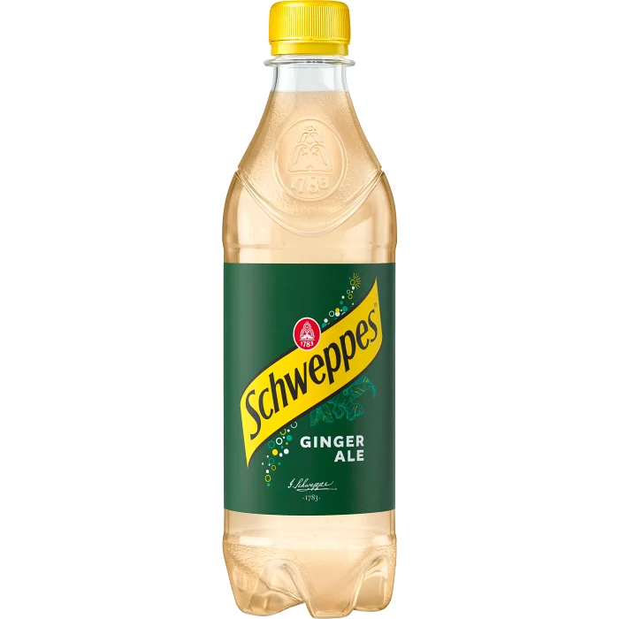 Läsk Ginger Ale 50cl Schweppes