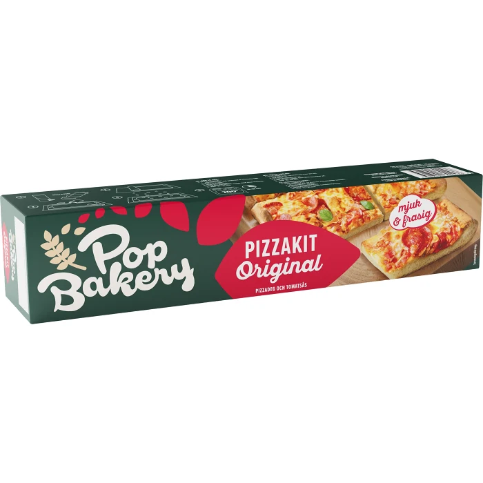 Pizzakit Original 600g POP! Bakery