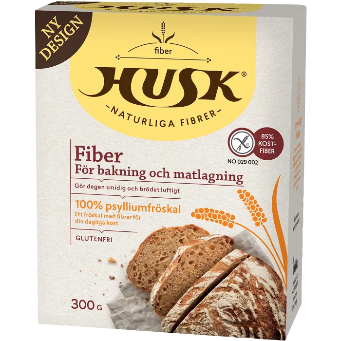 Fiberhusk Glutenfri 300g Husk