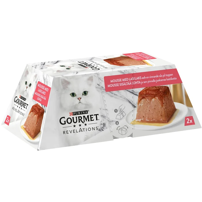 Kattmat REVELATIONS Mousse Pyramid Lax 2-p 114g Gourmet