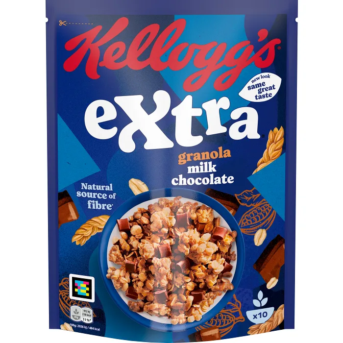 Extra Milk Choc Granola 450g Kelloggs