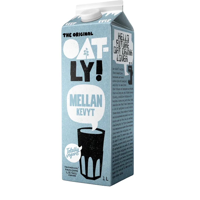 Havredryck Naturell 1,5% 1l Oatly