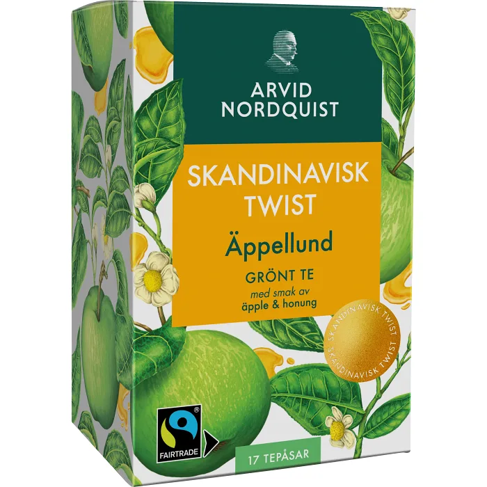 Grönt Te Äppellund 17-Pack Arvid Nordquist