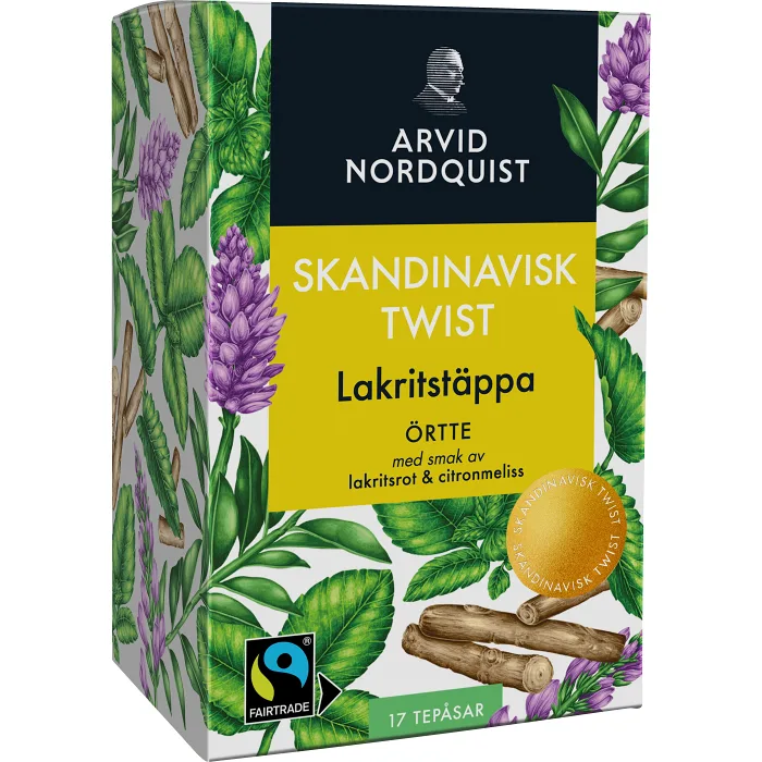 Örtte Lakritstäppa 17-Pack Arvid Nordquist