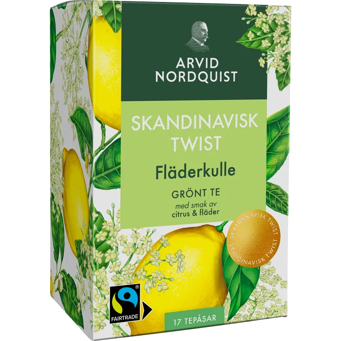 Grönt Te Fläderkulle 17-Pack Arvid Nordquist