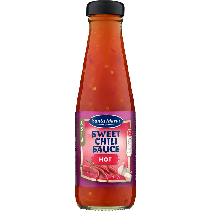 Sweet Chili Sås Hot 200ml Santa Maria