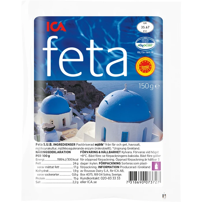 Feta 150g ICA