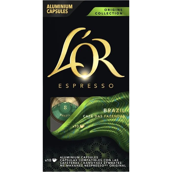 Kaffe Brazil 52 Gram L'Or