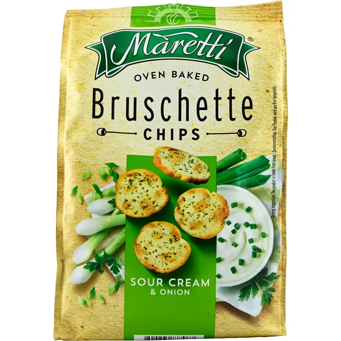 Bruschetta sourcream & onion 150g Maretti