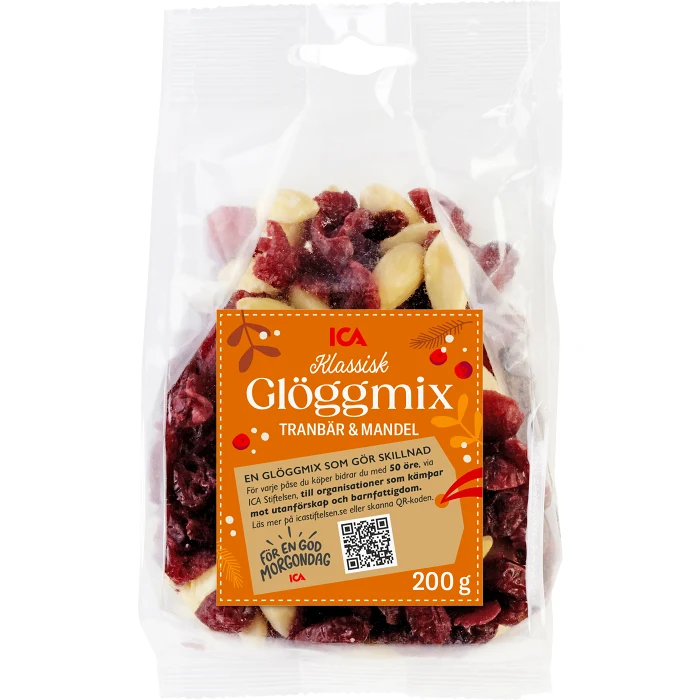 Glöggmix Tranbär & Mandel 200g ICA