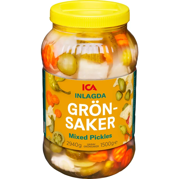 Inlagda Grönsaker Mixed Pickles 2940g ICA