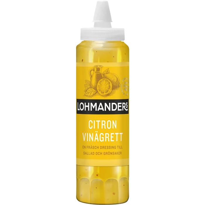 Citronvinägrett 250ml Lohmanders