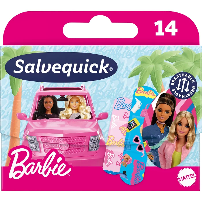 Plåster Barbie 14-p Salvequick