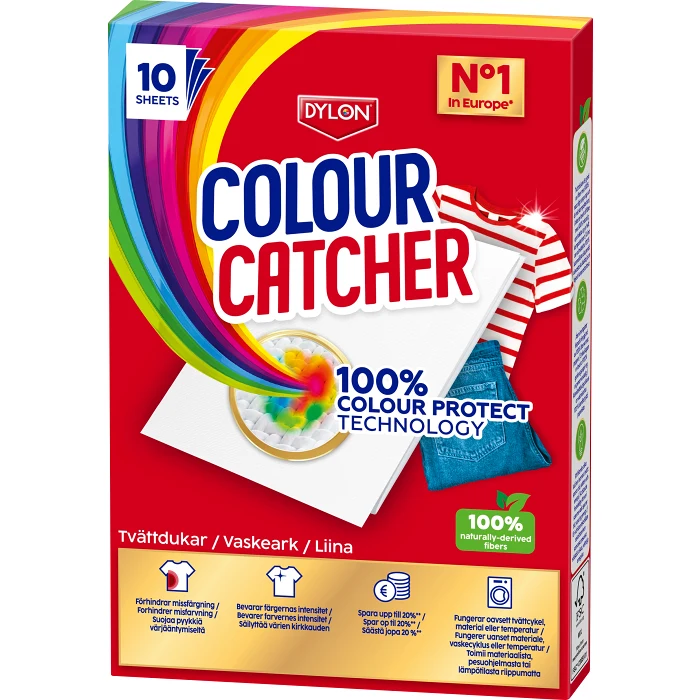 Tvättdukar Colour Catcher 10p Dylon