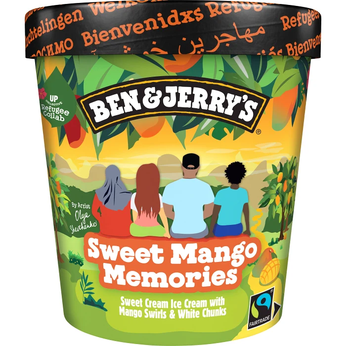 Glass Sweet Mango Memories 465ml Ben & Jerrys