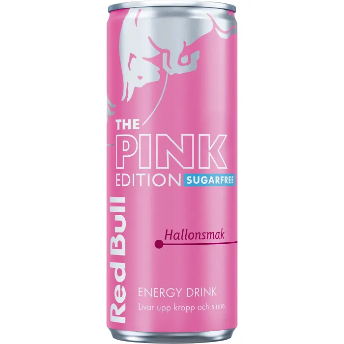 Energidryck Pink Edition Hallon Sockerfri 25cl Red Bull