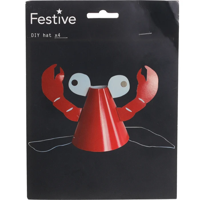 Gör din egen kräfthatt 4p Festive