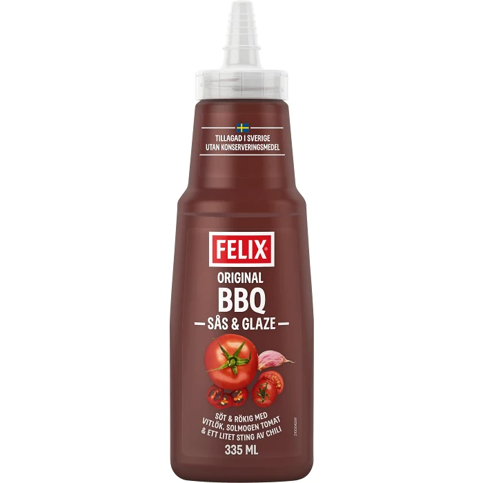 Sås BBQ Original 335ml Felix