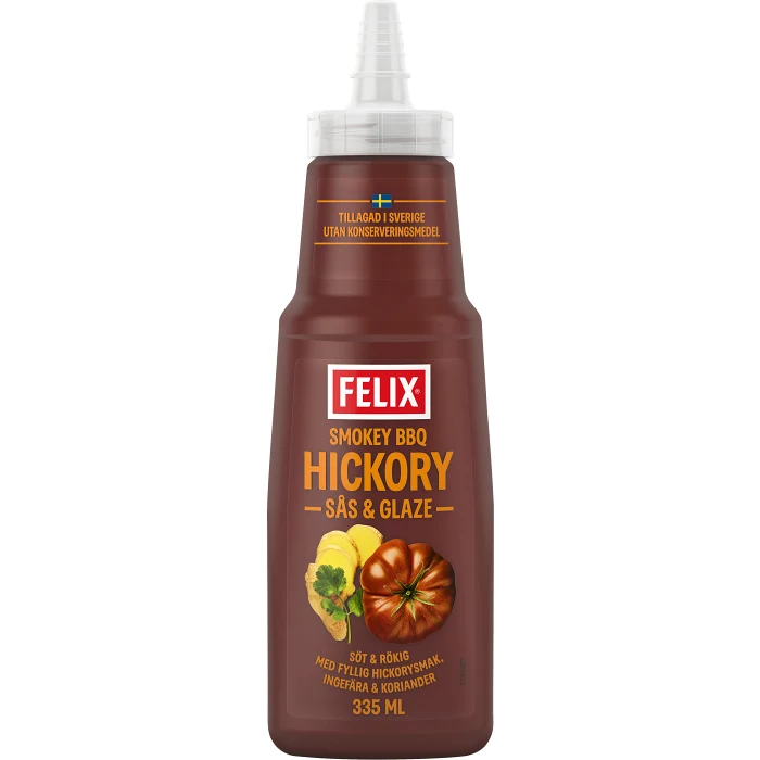 Sås Glaze Smokey Hickory BBQ 335ml Felix