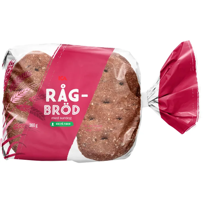 Rågbröd surdeg 360g ICA