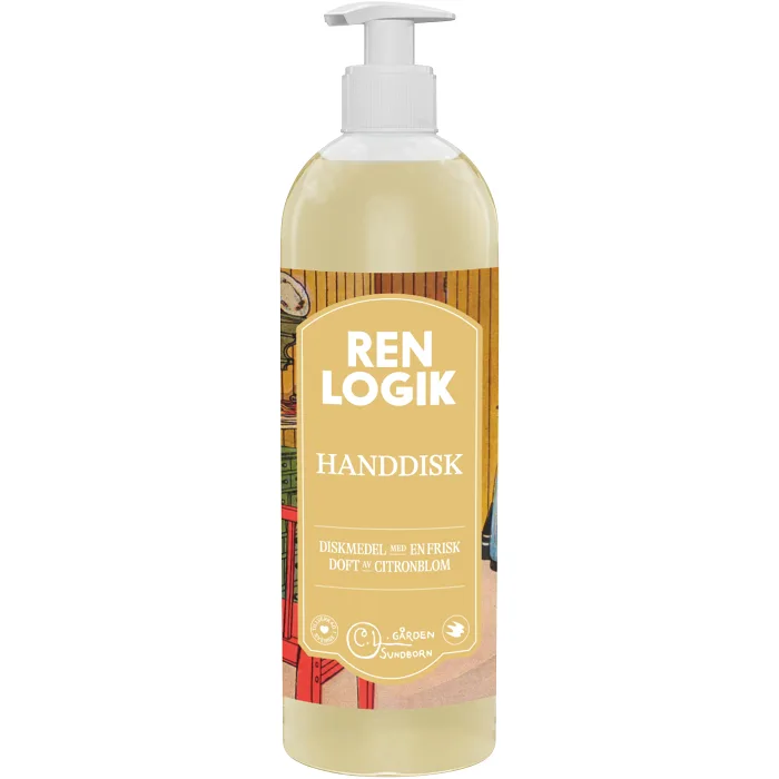 Handdisk Citronblom 750ml Ren Logik