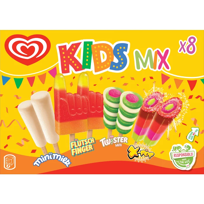 Glass Kids Mix 8p GB Glace