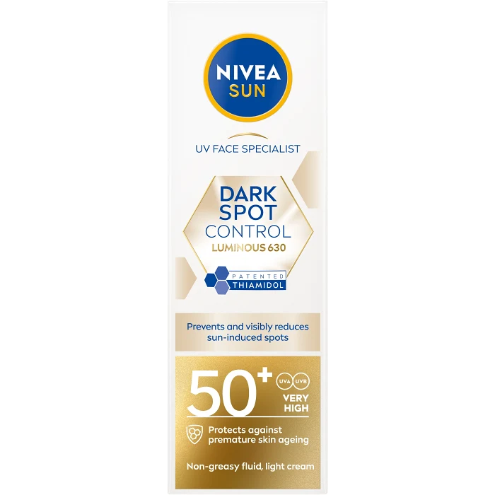 Solskydd ansikte UV Face Luminous630 Dark Spot Control SPF 50+ 40ml NIVEA SUN