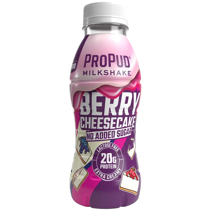 Protein Milkshake Berry Cheesecake Laktosfri 330ml ProPud