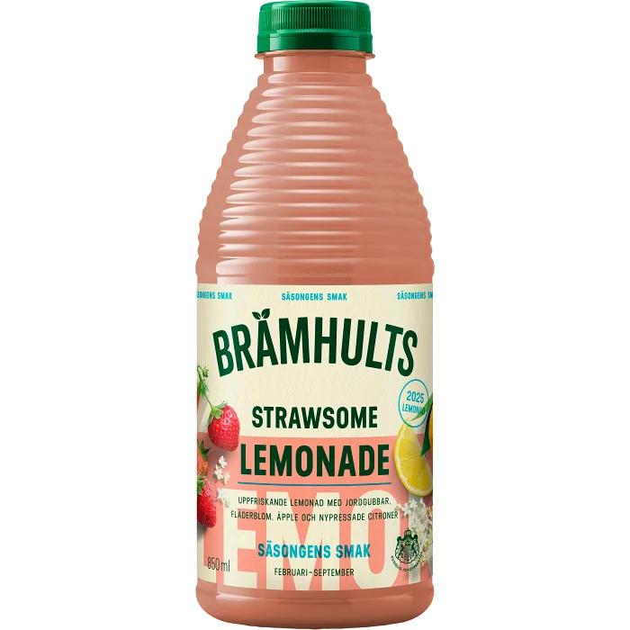 Fruktdryck Strawsome Lemonad 850ml Brämhults