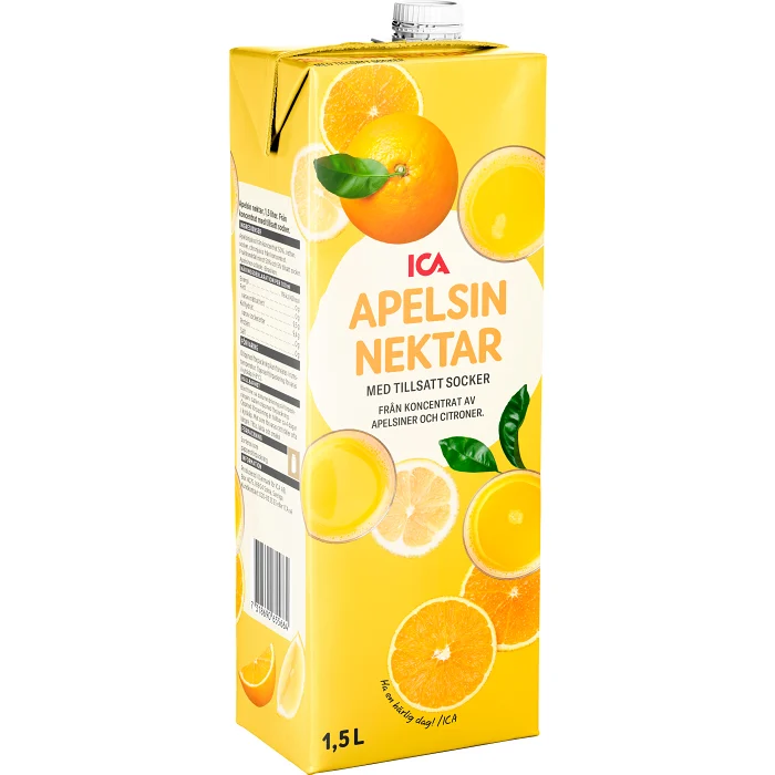 Fruktdryck Apelsin nektar 1,5l ICA