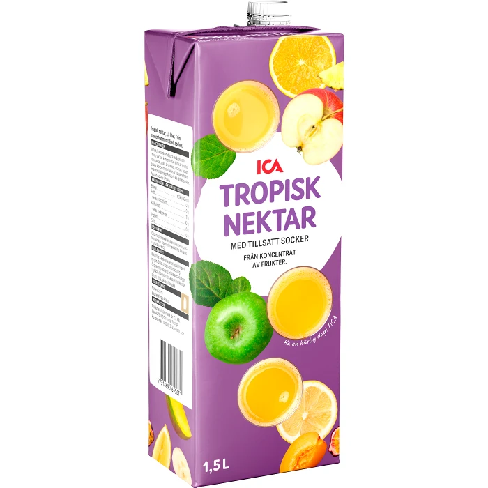 Fruktdryck Tropisk nektar 1,5l ICA