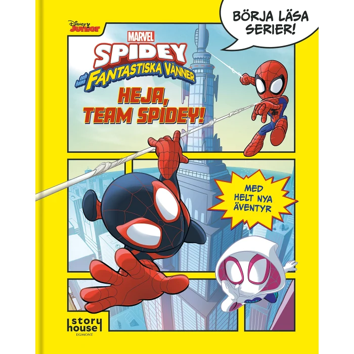 Börja läsa serier - Heja, team Spidey