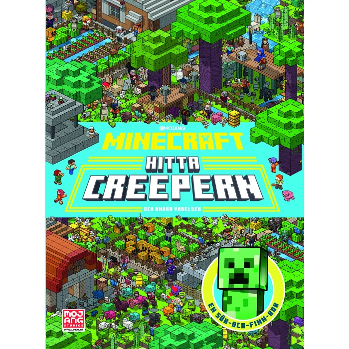 Minecraft. Hitta creepern och andra varelser - en sök och finn bok