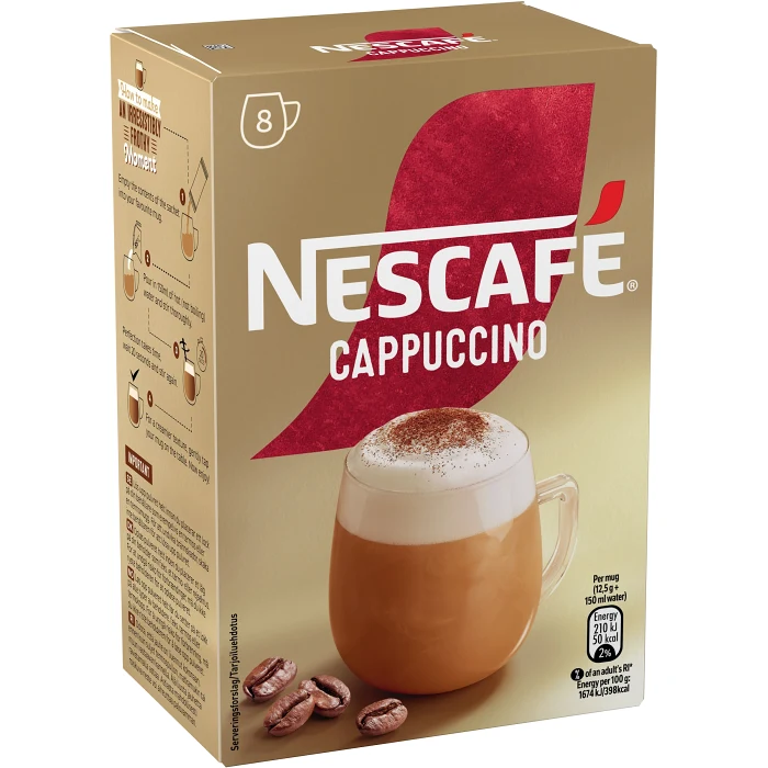 Snabbkaffe Cappuccino 100g Nescafe