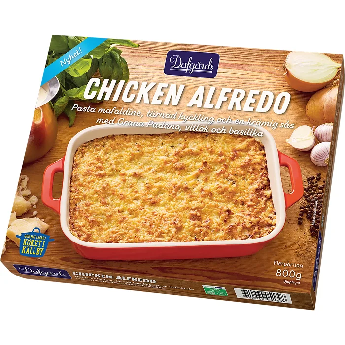 Chicken Alfredo 800g Dafgårds