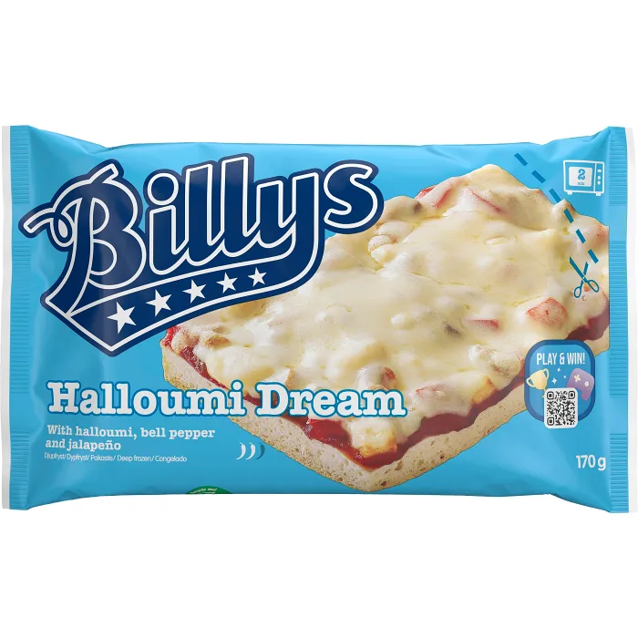 Pan Pizza Halloumi Dream 170g Billys