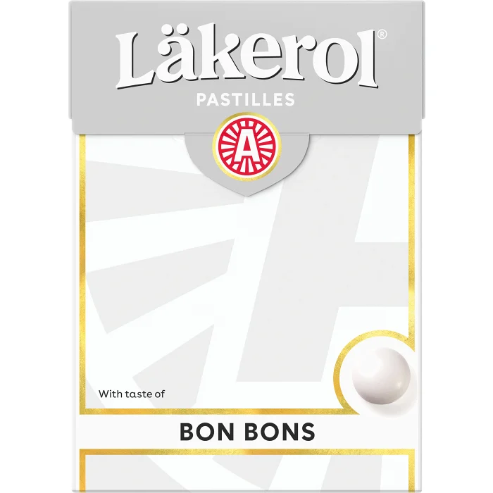 Pastillask Bon Bons Pepparmint 75g Läkerol