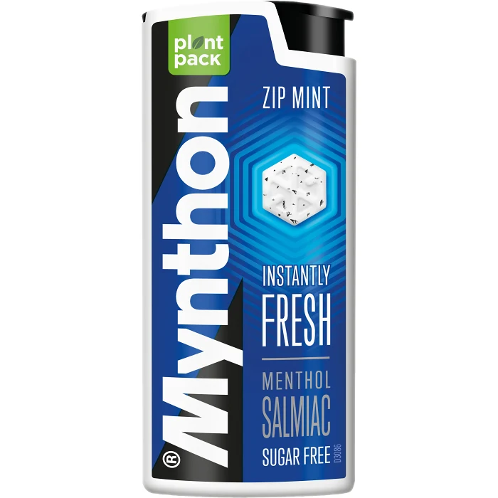 Pastill Zip Mint Salmiac 30g Mynthon