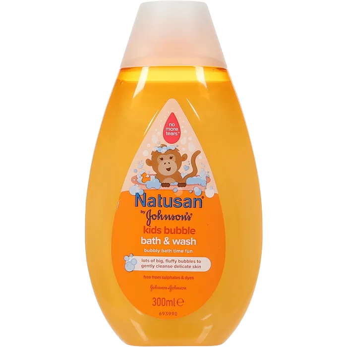 Bubbelbad för barn 300ml Natusan